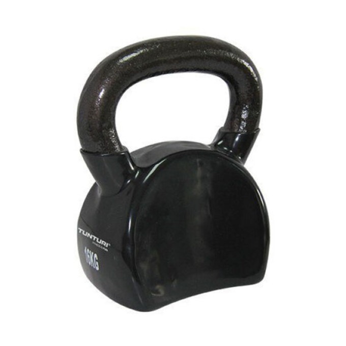 Tunturi Vinyl Kettlebell černý - 16 kg 16kg