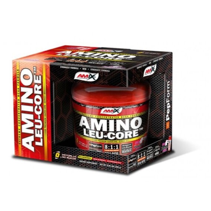 Amix Amino Leu-Core 8:1:1 390 g ovocný punč