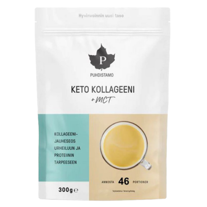 Puhdistamo Keto Collagen + MCT 300 g