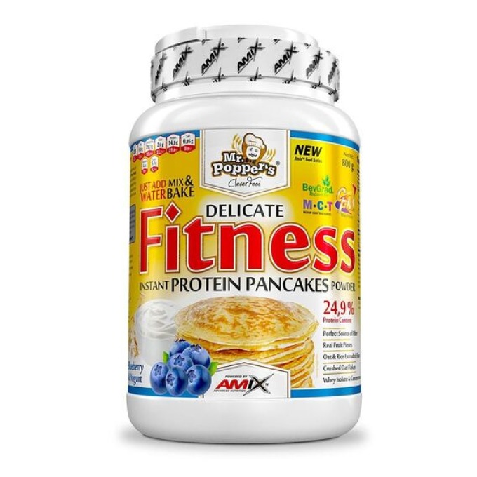 Amix Fitness Protein Pancakes 800 g jahoda, jogurt