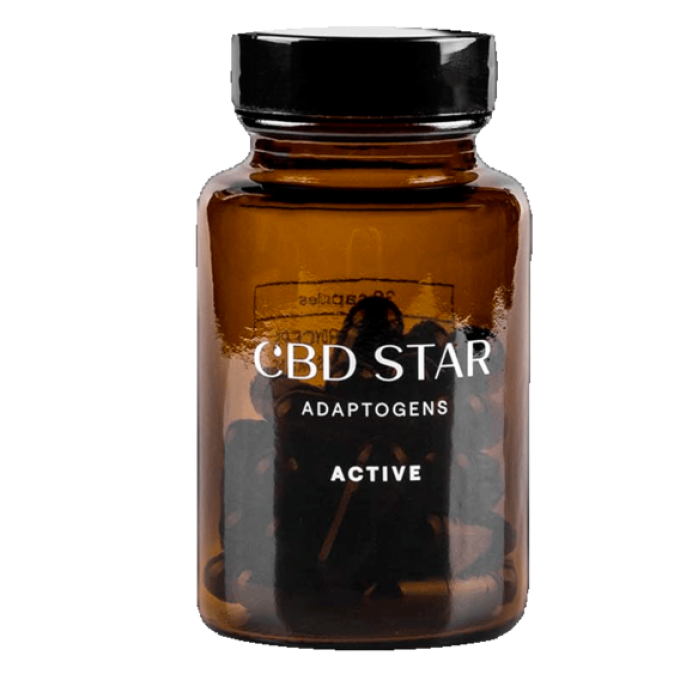 CBD Star Active Adaptogens 30 kapslí