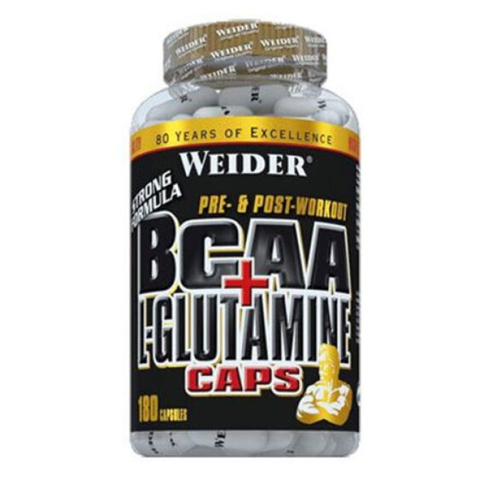 Weider BCAA + L-Glutamine 180 kapslí