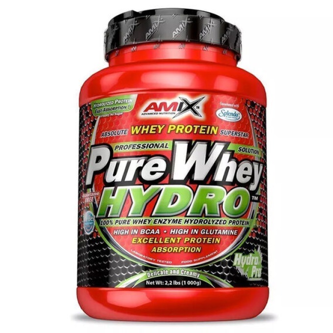 Amix Pure Whey Hydro 1000 g jablko, skořice