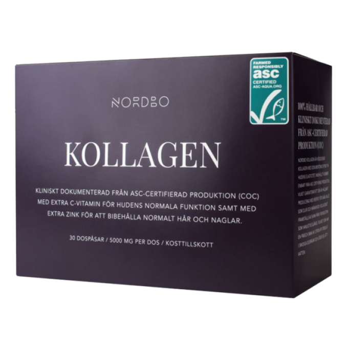 Nordbo Kollagen 30 x 5,1 g citron