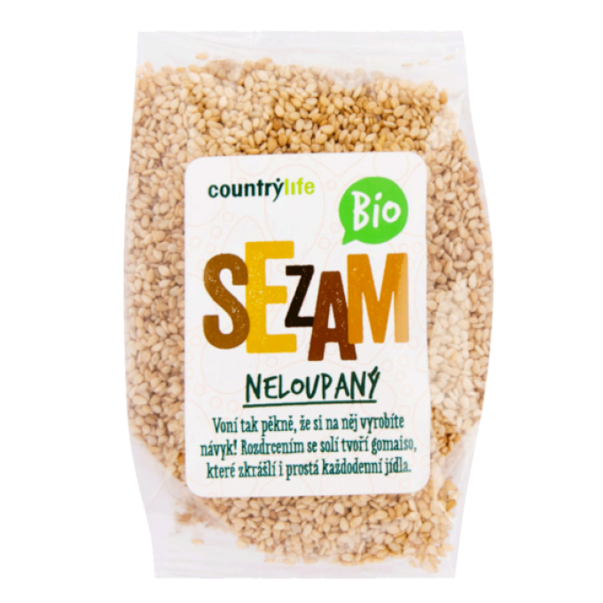 Country Life Sezam neloupaný BIO 100 g