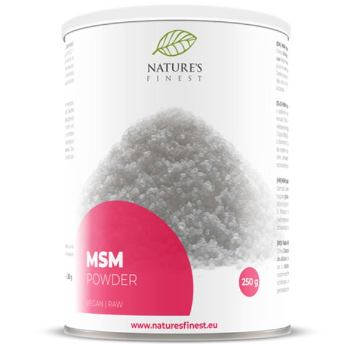 Nature's Finest MSM Powder 100 g bez příchutě