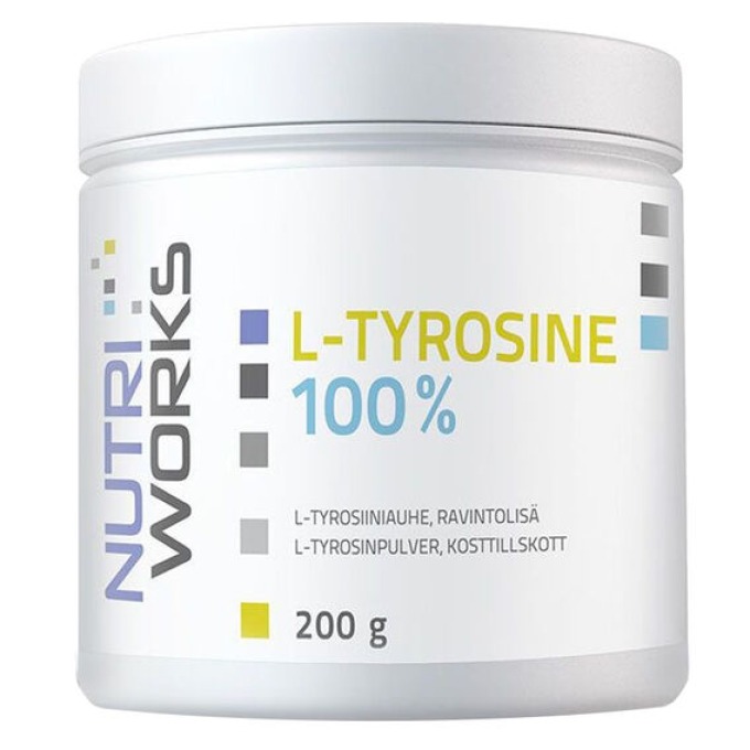 NutriWorks L-Tyrosine 200 g bez příchutě