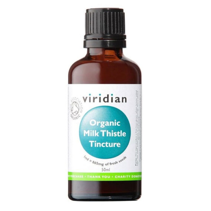 Viridian Organic Milk Thistle Tincture 50ml