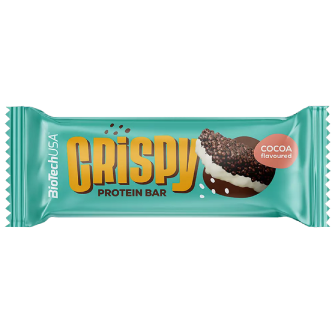 BiotechUSA Crispy protein bar 40 g kakao