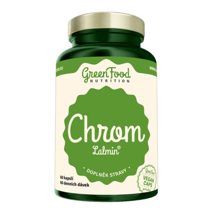 GreenFood Chrom Lalmin 60 kapslí