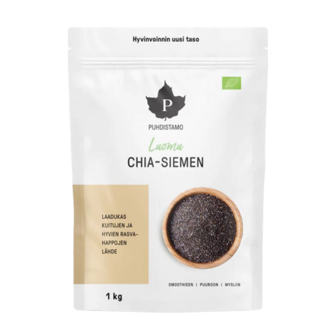 Puhdistamo Chia Seeds BIO 1000 g