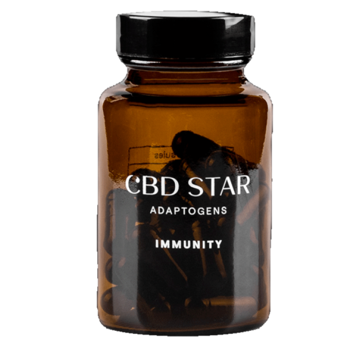 CBD Star Immunity Adaptogens 30 kapslí