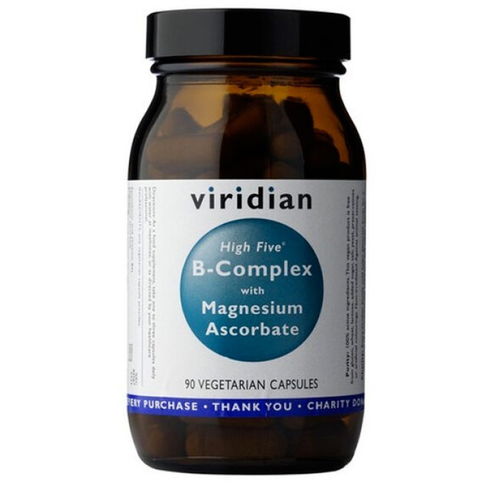 Viridian High B5 Complex with Magnesium Ascorbate 90 kapslí