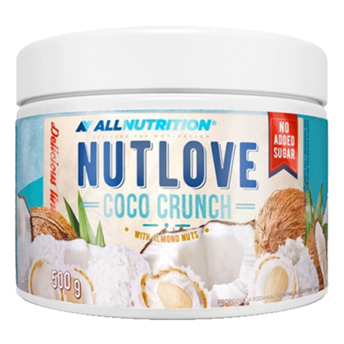 Allnutrition Nutlove 500 g bílá čokoláda, arašídy