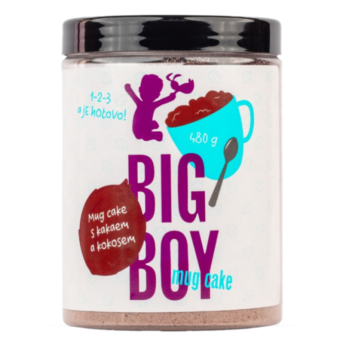 Big Boy Mug Cake 480 g kakao, kokos