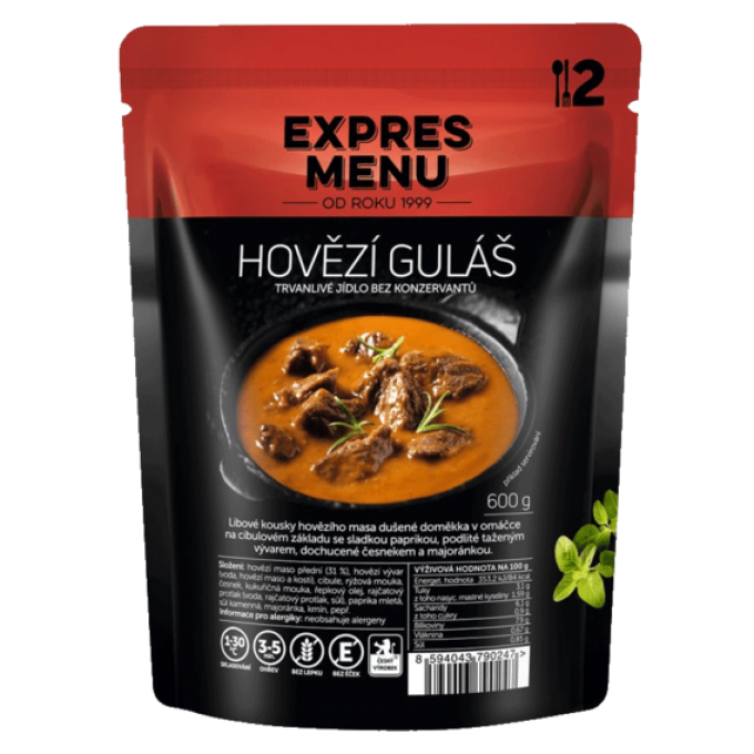 Expres menu Hovězí guláš 600 g