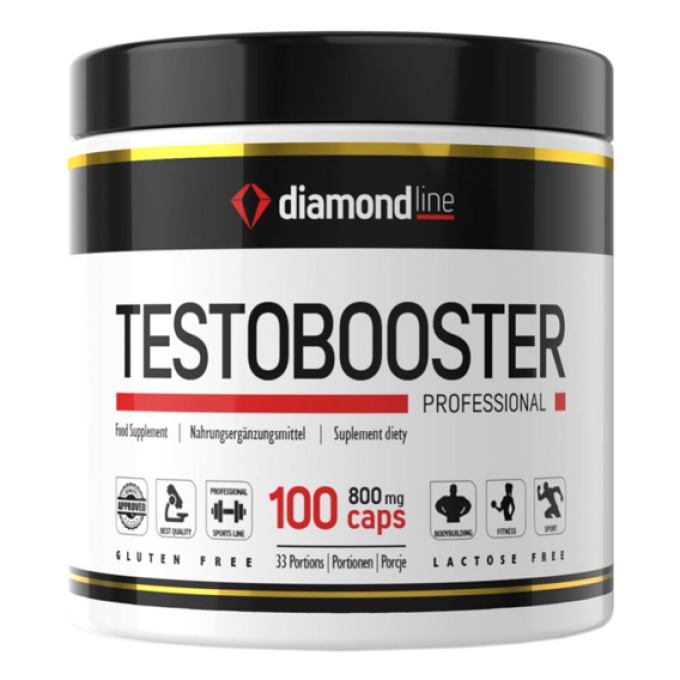 HiTec Diamond line Testobooster 100 kapslí