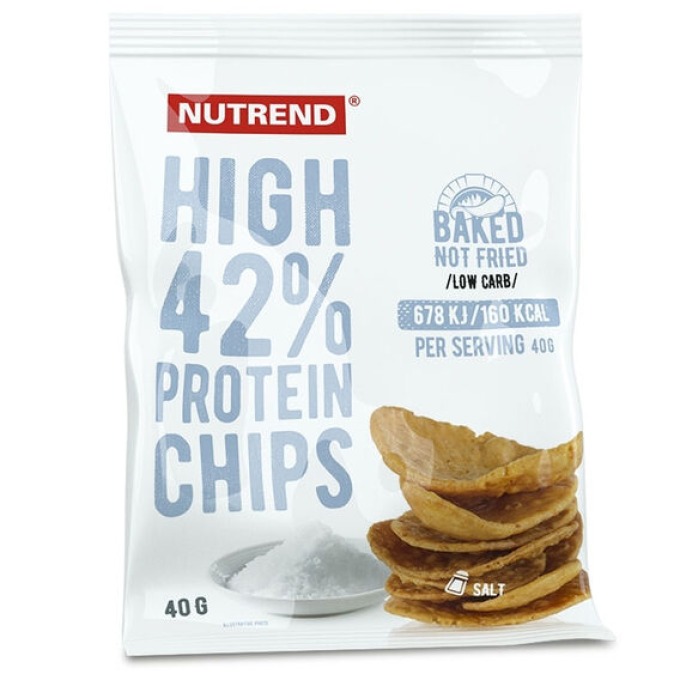 Nutrend High protein chips 40 g paprika