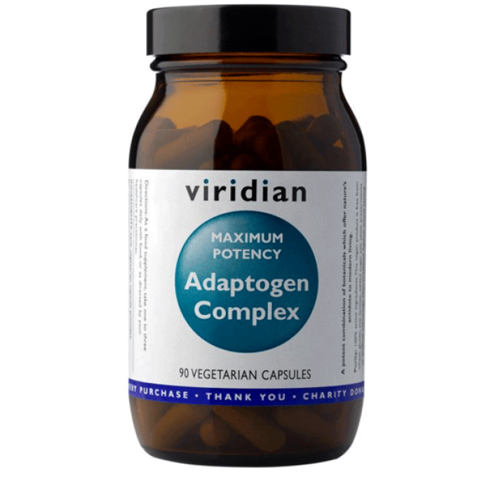 Viridian Maxi Potency Adaptogen Complex 90 kapslí