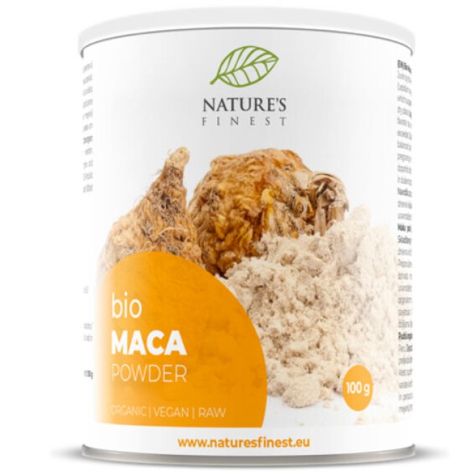 Nature's Finest Maca Root Powder BIO 125 g bez příchutě