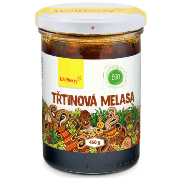 Wolfberry Třtinová melasa BIO 450 g