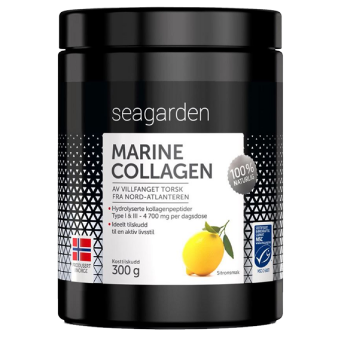 Seagarden Marine Collagen 300 g citron