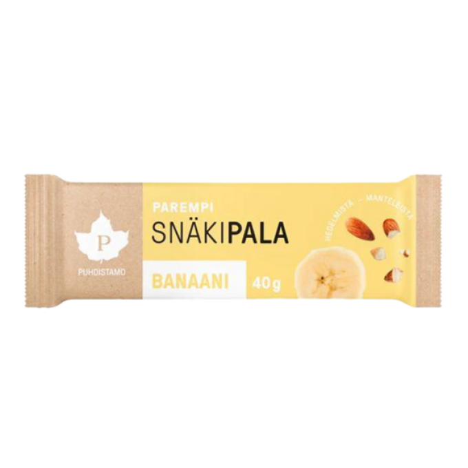 Puhdistamo Snack Bar 40 g banán