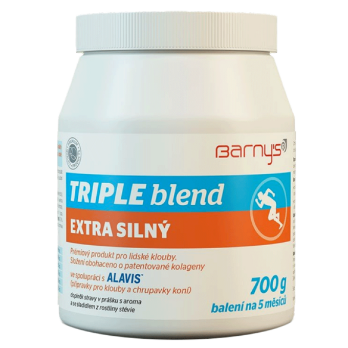 Barnys Triple Blend Extra Silný 700 g bez příchutě