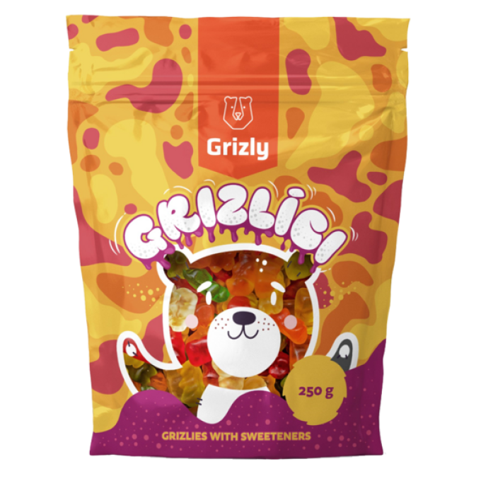 Grizly Grizlíci se stévií XXL 250 g