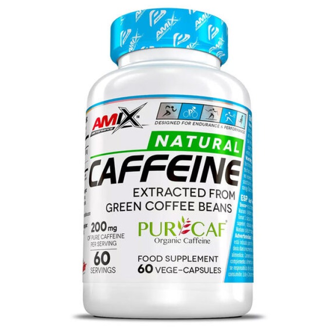 Amix Natural Caffeine PurCaf 60 kapslí