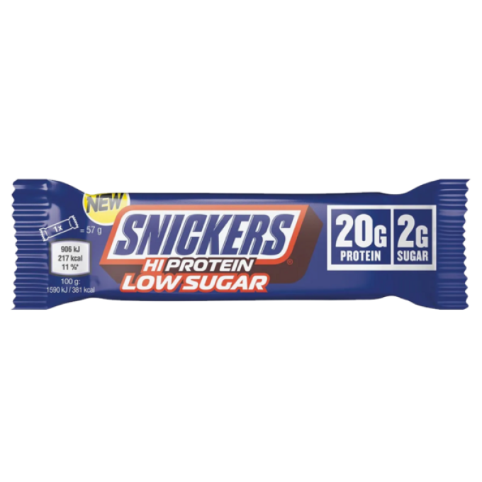 Mars Snickers Low Sugar High Protein Bar 57 g mléčná čokoláda