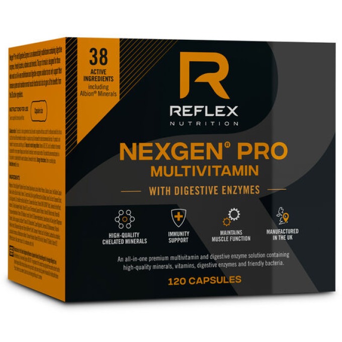 Reflex Nexgen Pro + Enzymes 120 kapslí