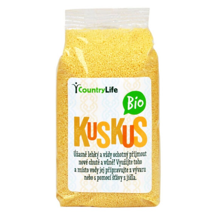 Country Life Kuskus BIO 500 g bez příchutě