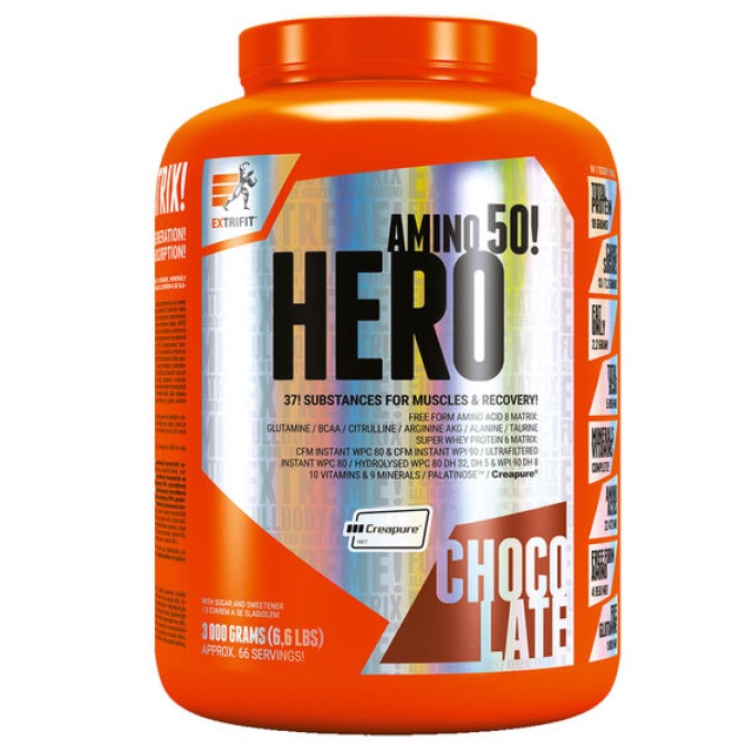 Extrifit Hero 3000 g ovocný shake