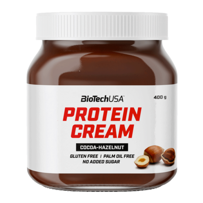 BiotechUSA Protein Cream 400 g čokoláda, lískový oříšek
