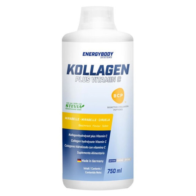 EnergyBody Kollagen BCP® + Vitamín C 750ml mirabelka