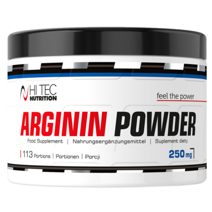 HiTec Arginin Powder 100% AAKG 250 g bez příchutě