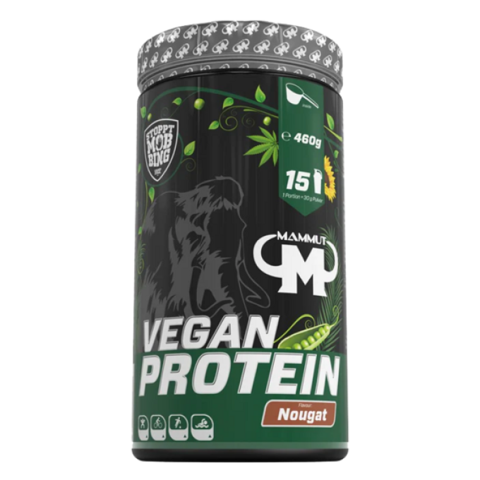 Mammut VEGAN protein 460 g borůvka, vanilka