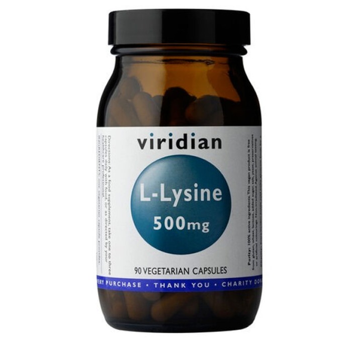 Viridian L-Lysine 90 kapslí