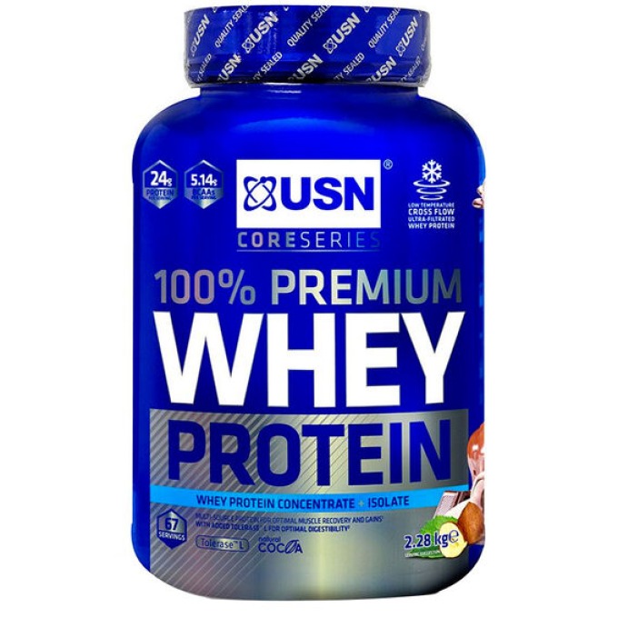 USN 100% Whey Protein Premium 908 g jahoda