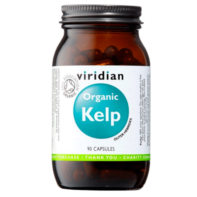 Viridian Kelp Organic 90 kapslí