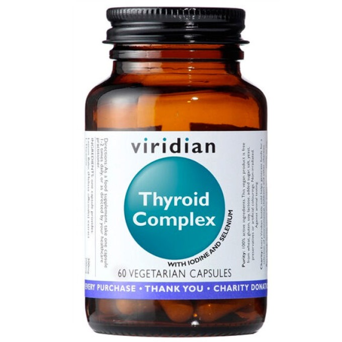 Viridian Thyroid Complex 60 kapslí