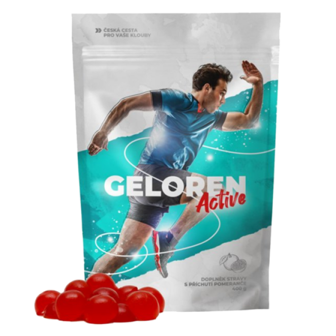 Geloren ACTIVE 90 tablet červený pomeranč