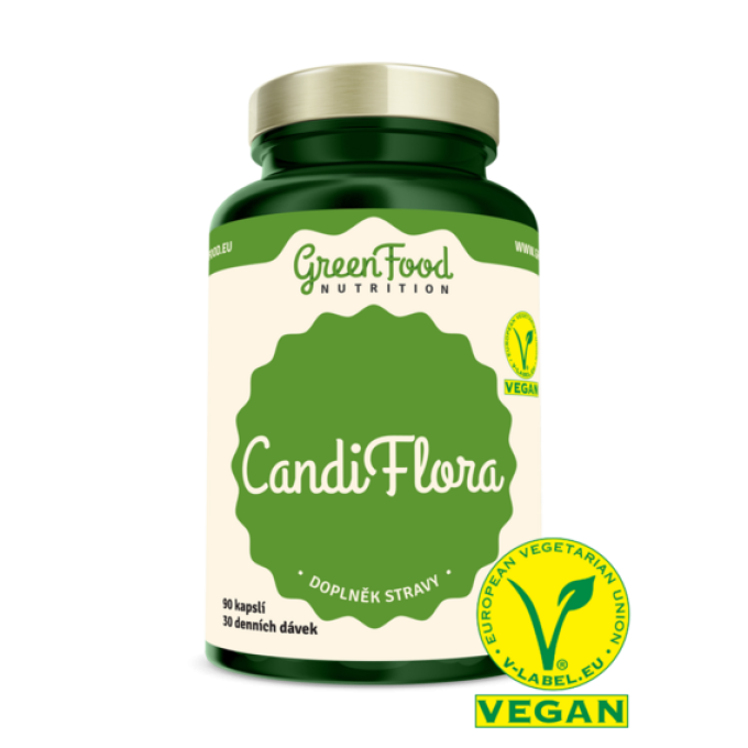 GreenFood CandiFlora 90 kapslí