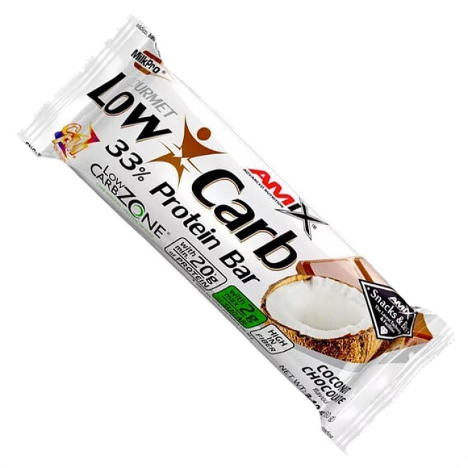 Amix Low-Carb 33% Protein Bar 60 g pomeranč