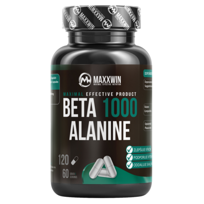 MAXXWIN Beta Alanine 1000 120 kapslí