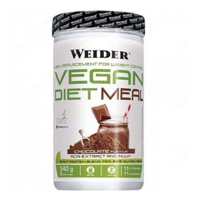 Weider Vegan Diet Meal 540 g čokoláda