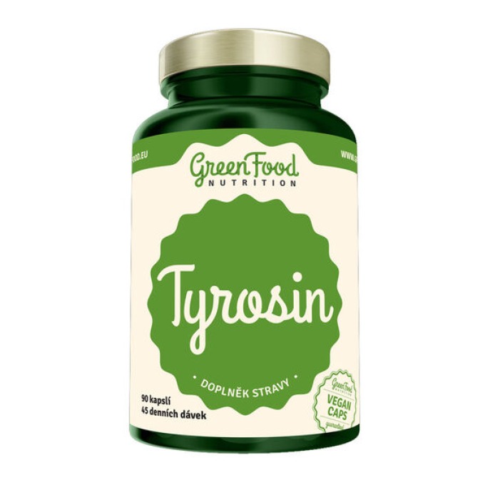 GreenFood Tyrosin 90 kapslí