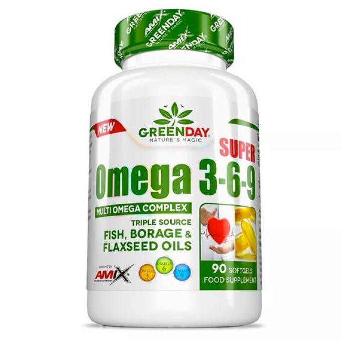 Amix Super Omega 3-6-9 90 kapslí