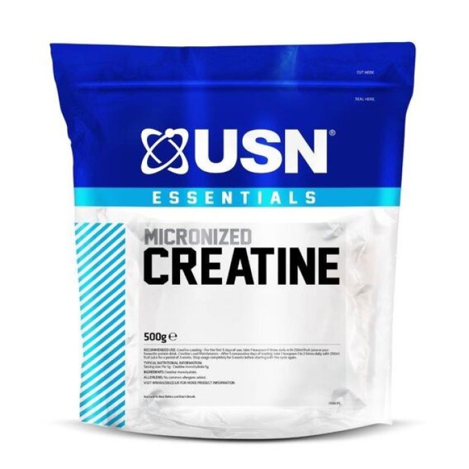 USN Essential Creatine 500 g bez příchutě